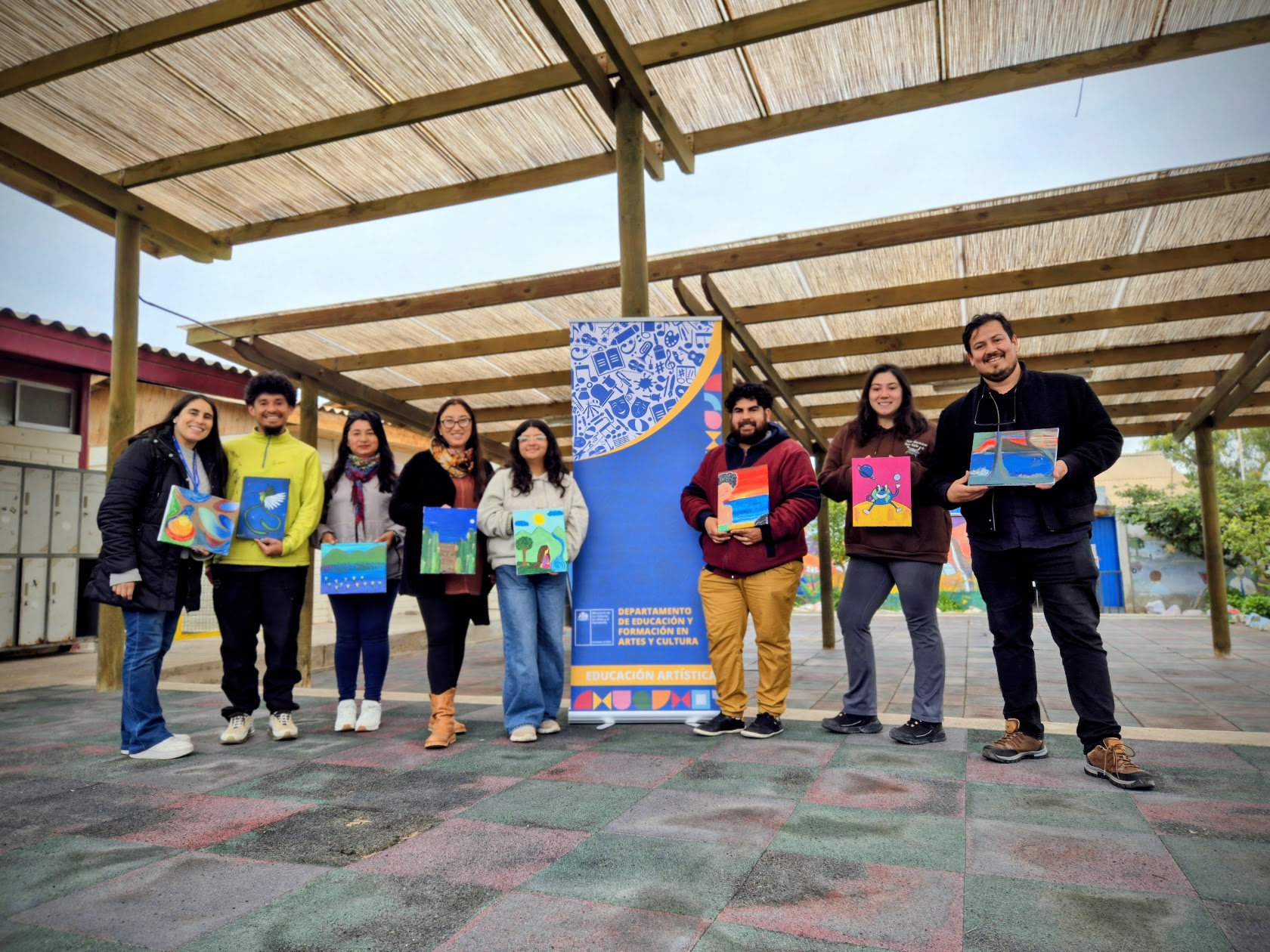 Muralismo en el Territorio: Educación y Arte Público Convergen en La Higuera con el “Cuaderno Pedagógico”